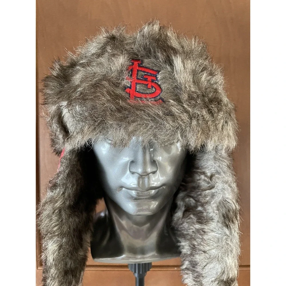 St.Louis Cardinals Lumberjack Hat One Size Fits Most Super Warm‎